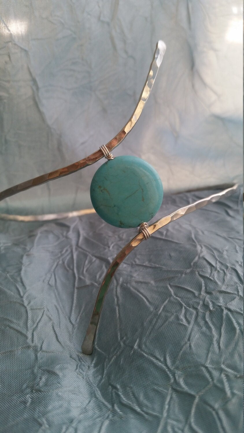 Turquoise Bohemian Upper Arm Cuff