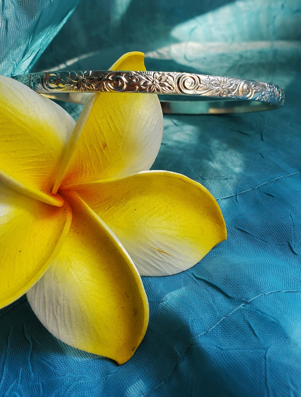 Hawaiian Heirloom Upper Arm Cuff - Handcrafted Fine Jewelry by ShellDance Designs, Kona Hawaii
