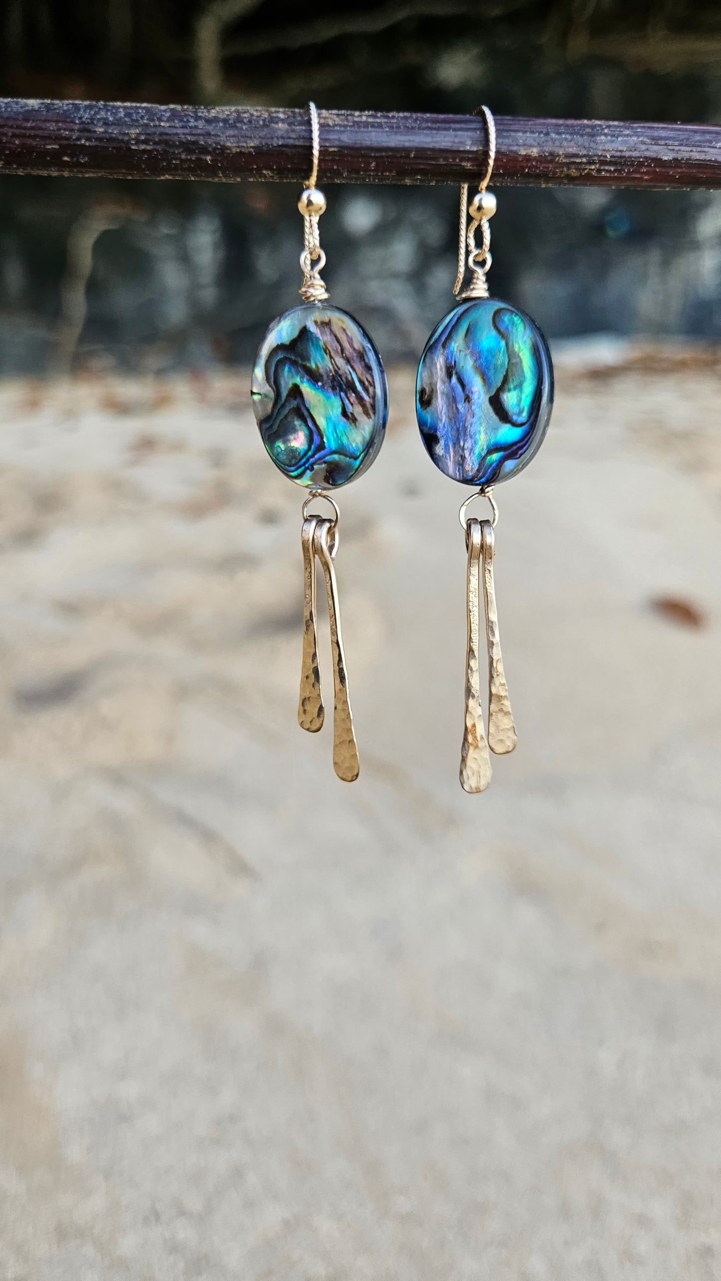 Abalone Windchime Earrings