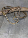 Mele Heart Arm Cuff - Handcrafted Fine Jewelry by ShellDance Designs, Kona Hawaii