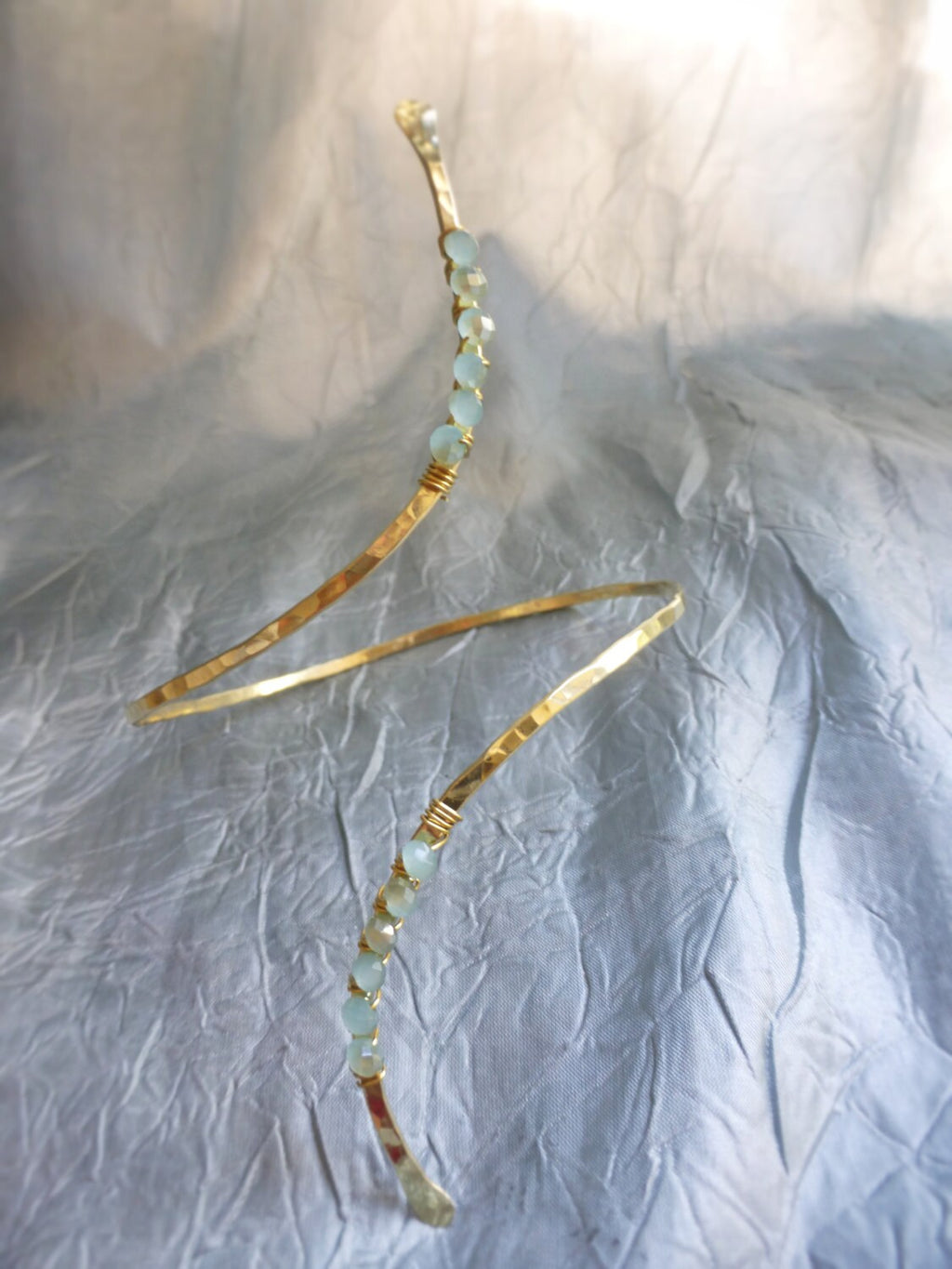 Nani Upper Arm Candy - Handcrafted Fine Jewelry by ShellDance Designs, Kona Hawaii