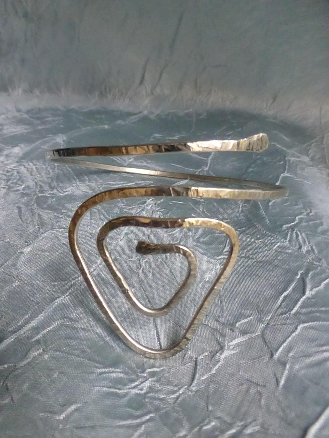 Lani Triangle Upper Arm Cuff - Handcrafted Fine Jewelry by ShellDance Designs, Kona Hawaii