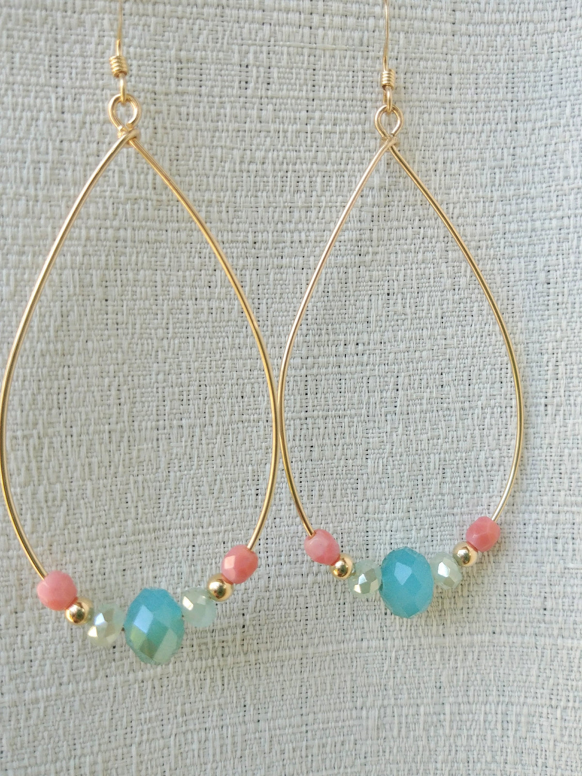 Tropical Hoops - 14k Gold Filled Or Sterling Silver - Handcrafted Fine Jewelry by ShellDance Designs, Kona Hawaii