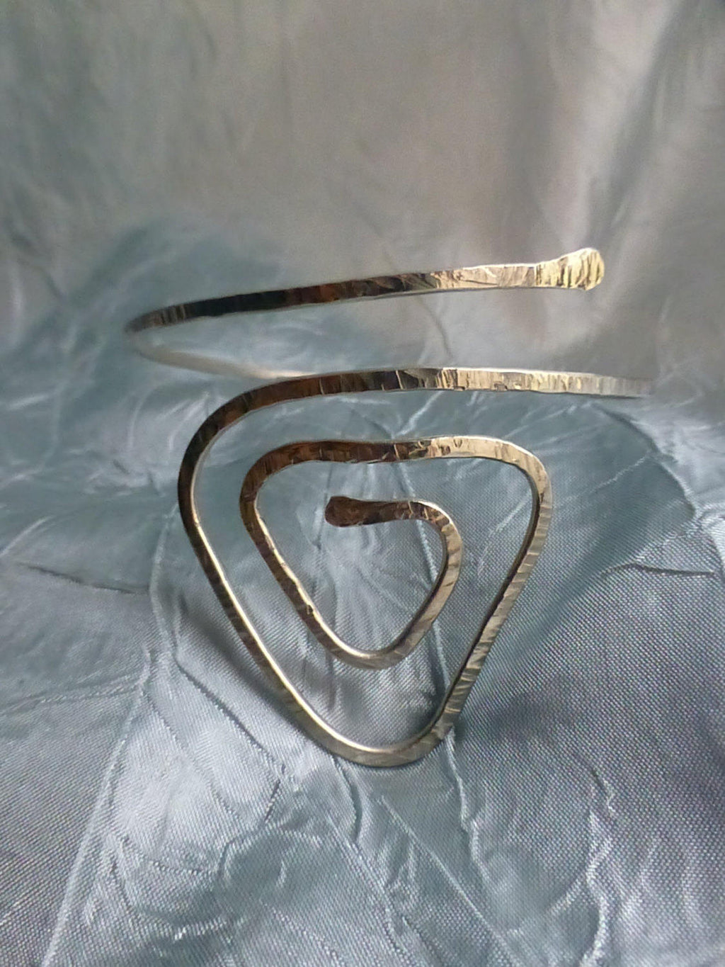 Lani Triangle Upper Arm Cuff - Handcrafted Fine Jewelry by ShellDance Designs, Kona Hawaii
