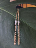 Champagne Kisses Earrings - Handcrafted Fine Jewelry by ShellDance Designs, Kona Hawaii