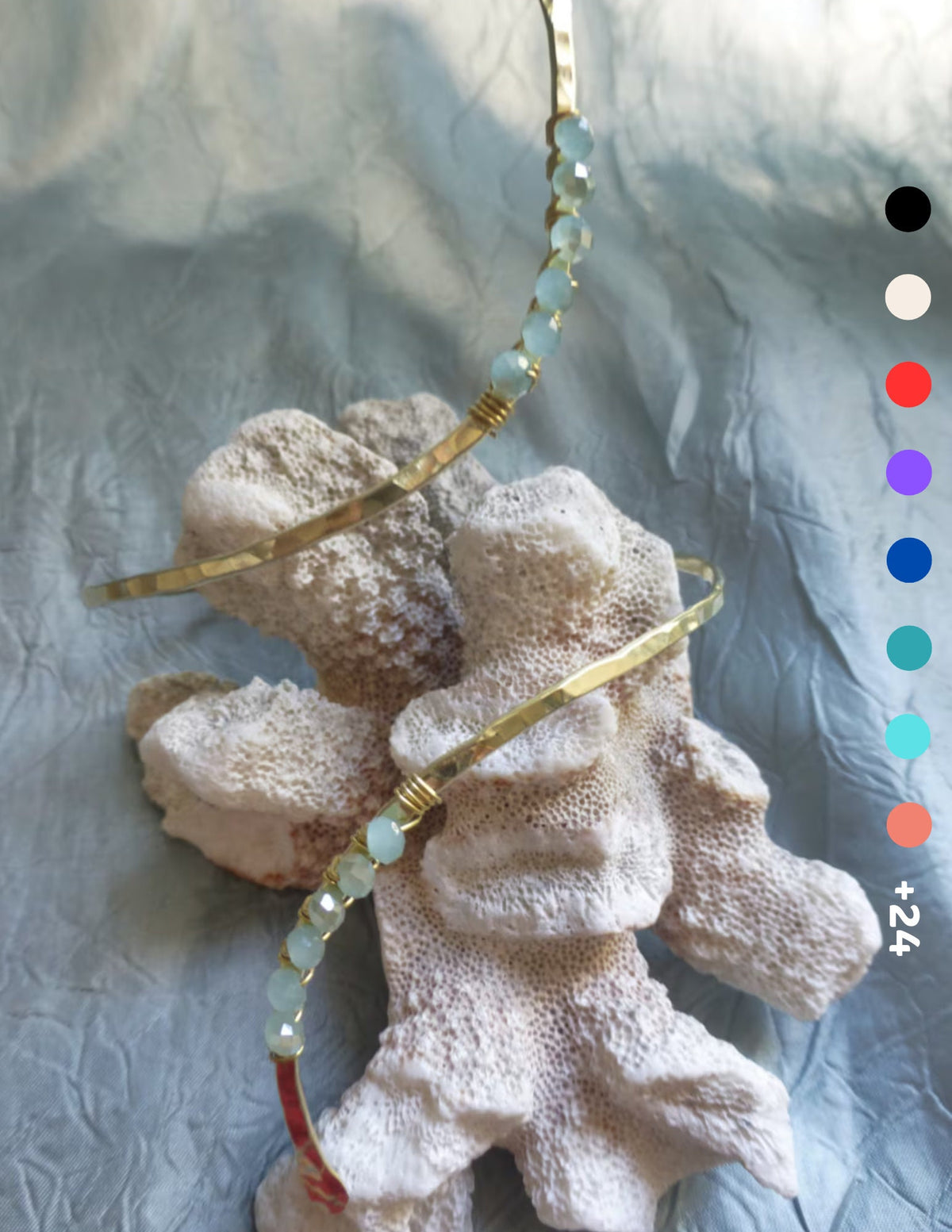Nani Upper Arm Candy - Handcrafted Fine Jewelry by ShellDance Designs, Kona Hawaii
