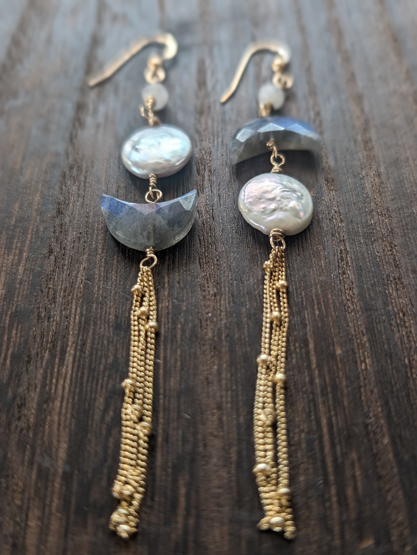 Lunar Eclipse Earrings