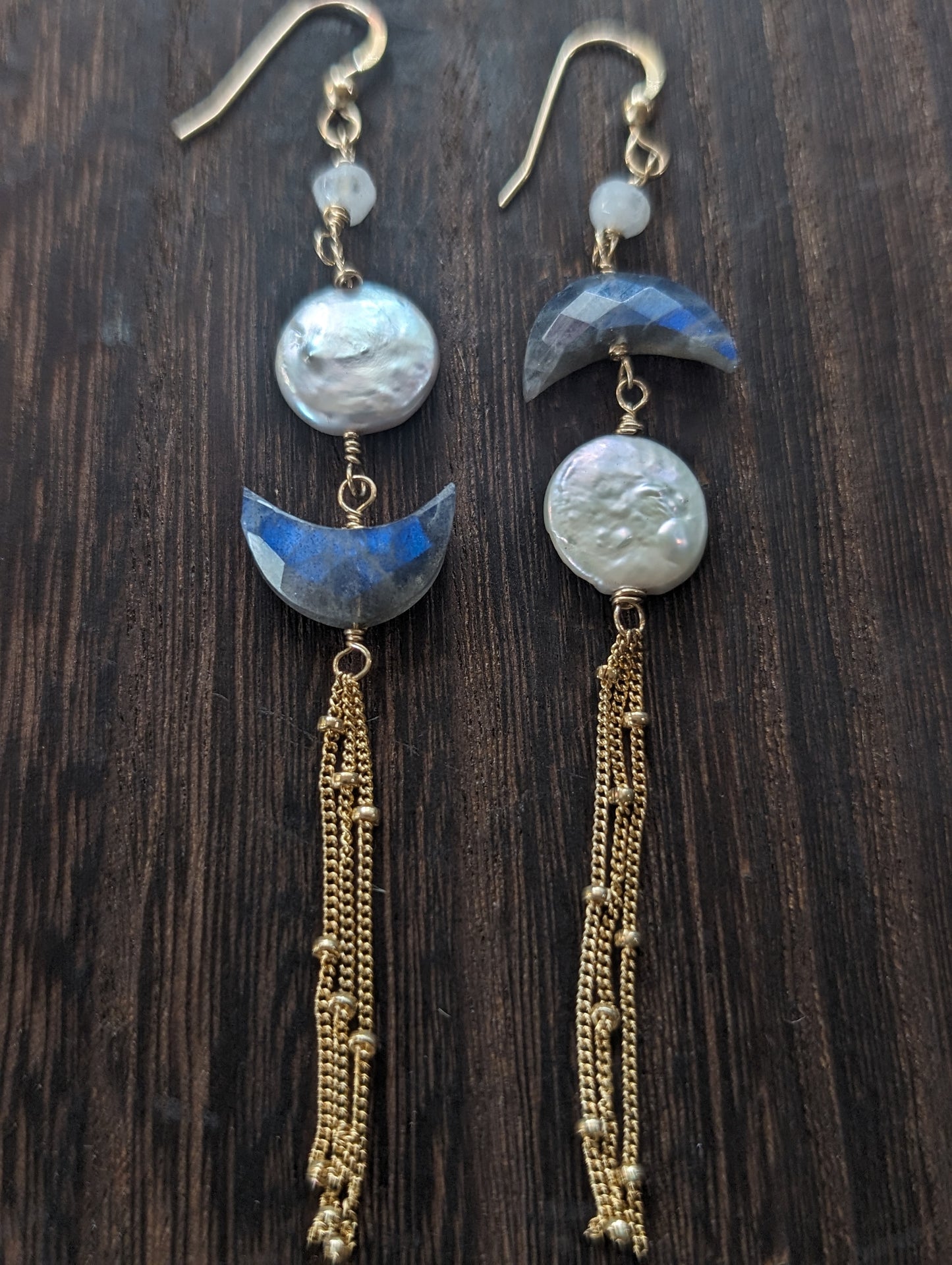 Lunar Eclipse Earrings