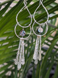 Ocean Chimes - Abalone Bar Earrings - Handcrafted Fine Jewelry by ShellDance Designs, Kona Hawaii