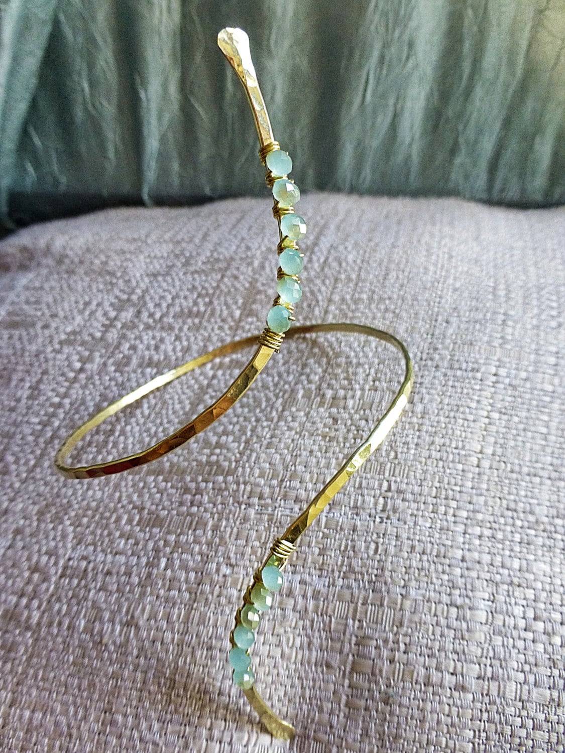 Nani Upper Arm Candy - Handcrafted Fine Jewelry by ShellDance Designs, Kona Hawaii