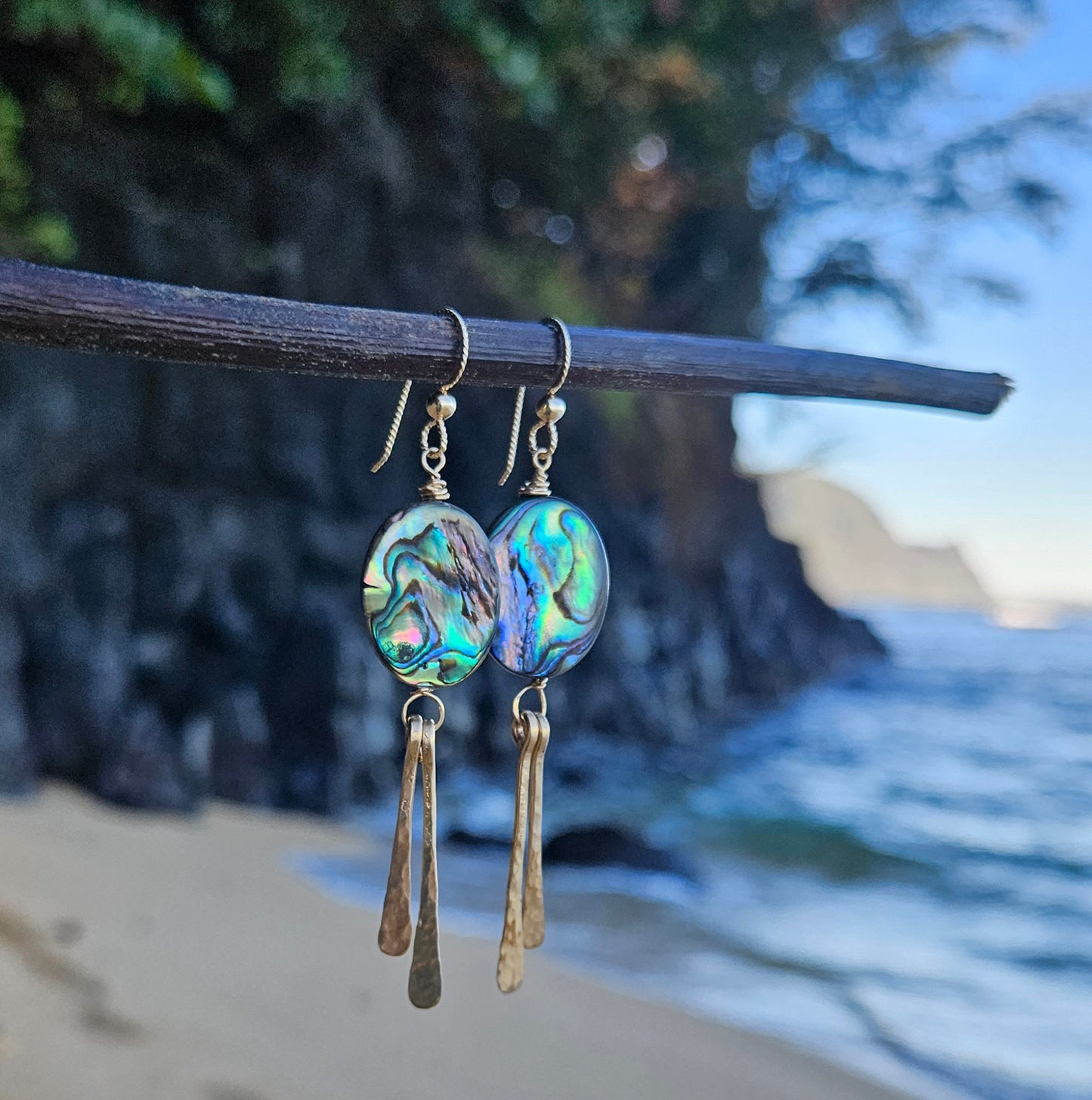 Abalone Windchime Earrings