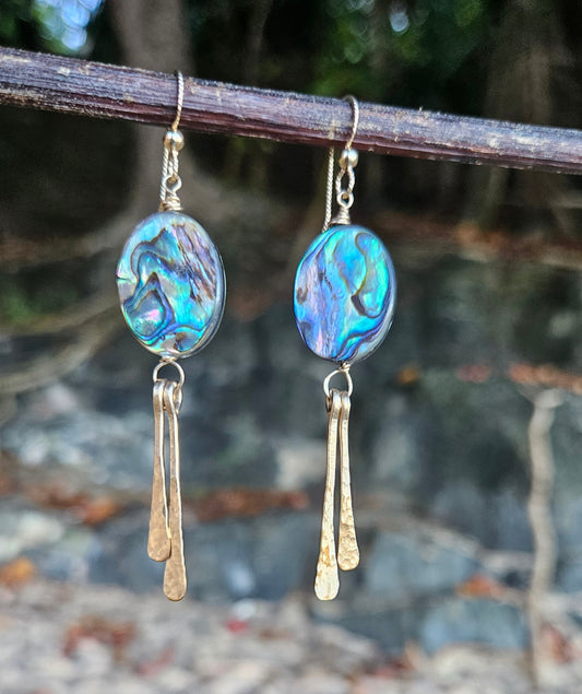 Abalone Windchime Earrings