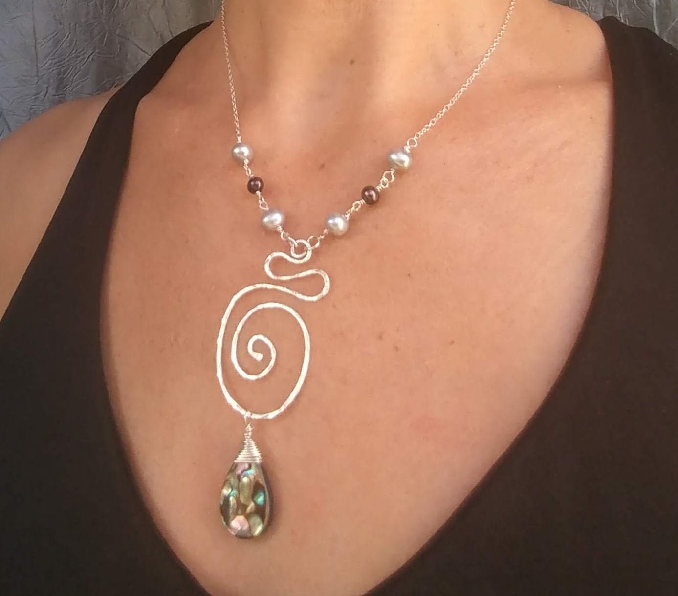 Mermaid Abalone Necklace