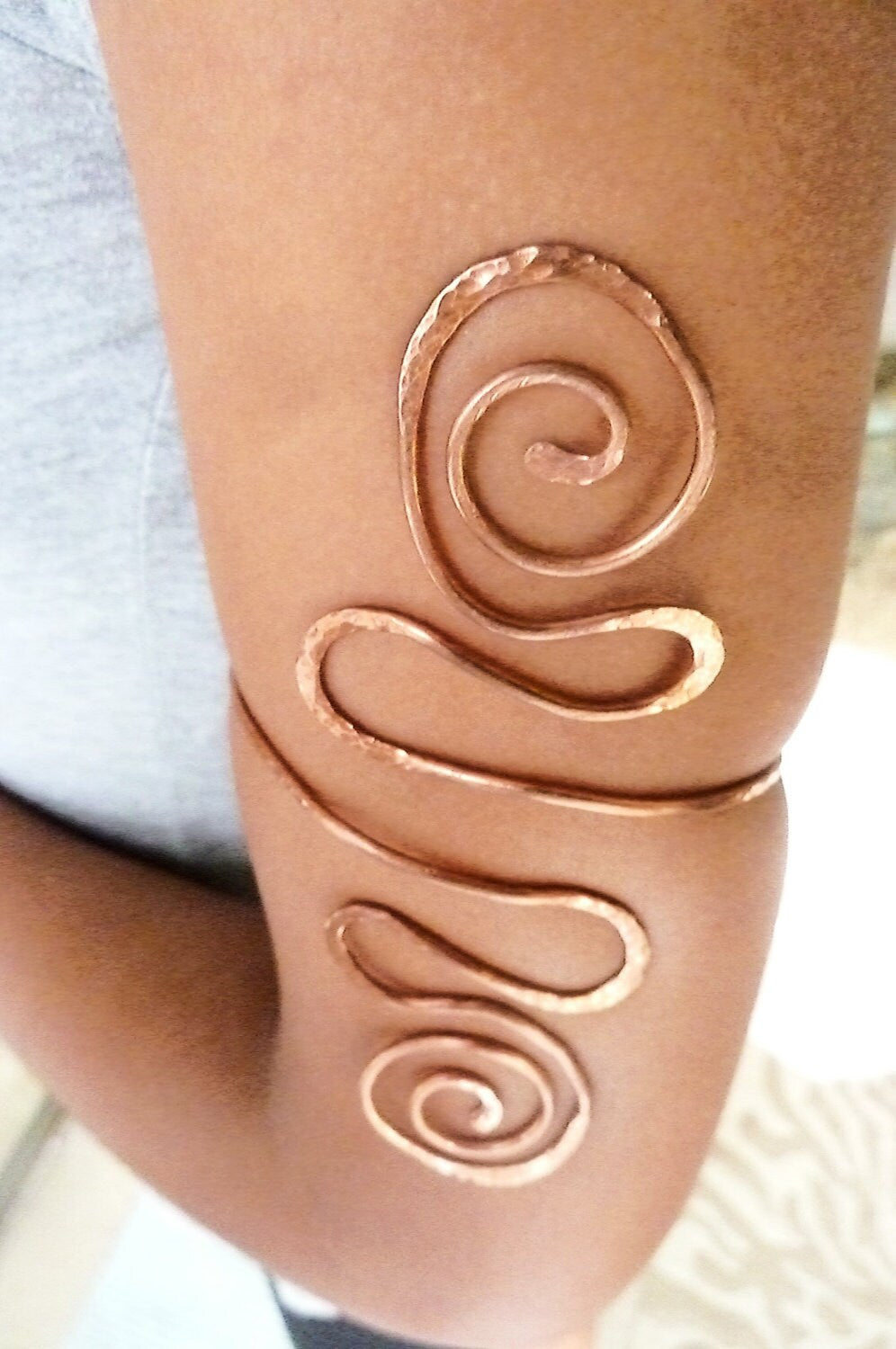 Plus Size Unique Bohemian Upper Arm Cuff