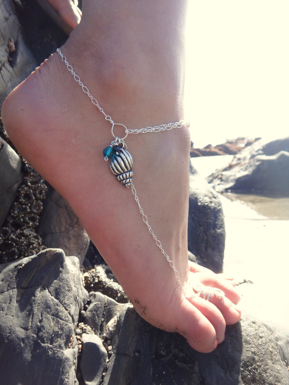 Beach Charm Anklet